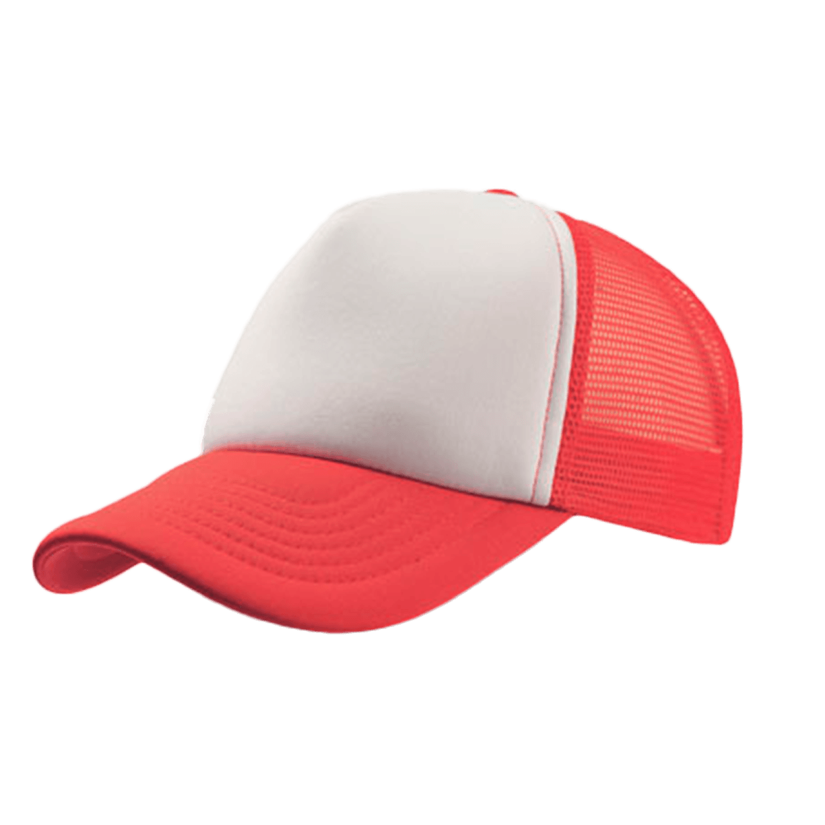 Trucker keps med böjd skärm - Dropmerch