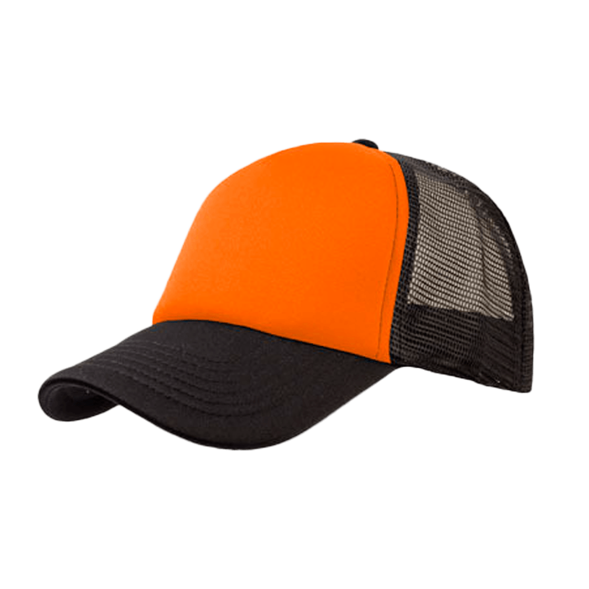 Trucker keps med böjd skärm - Dropmerch