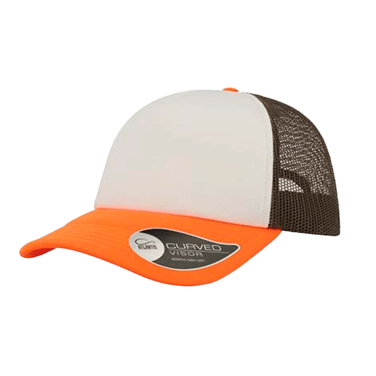 Trucker keps med böjd skärm - Dropmerch