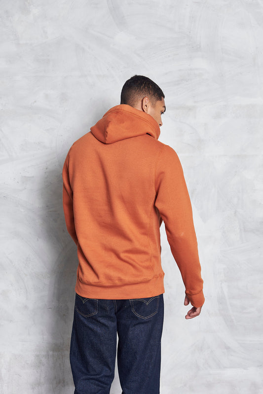 Cross Neck Hoodie- Justhoods (JH021)