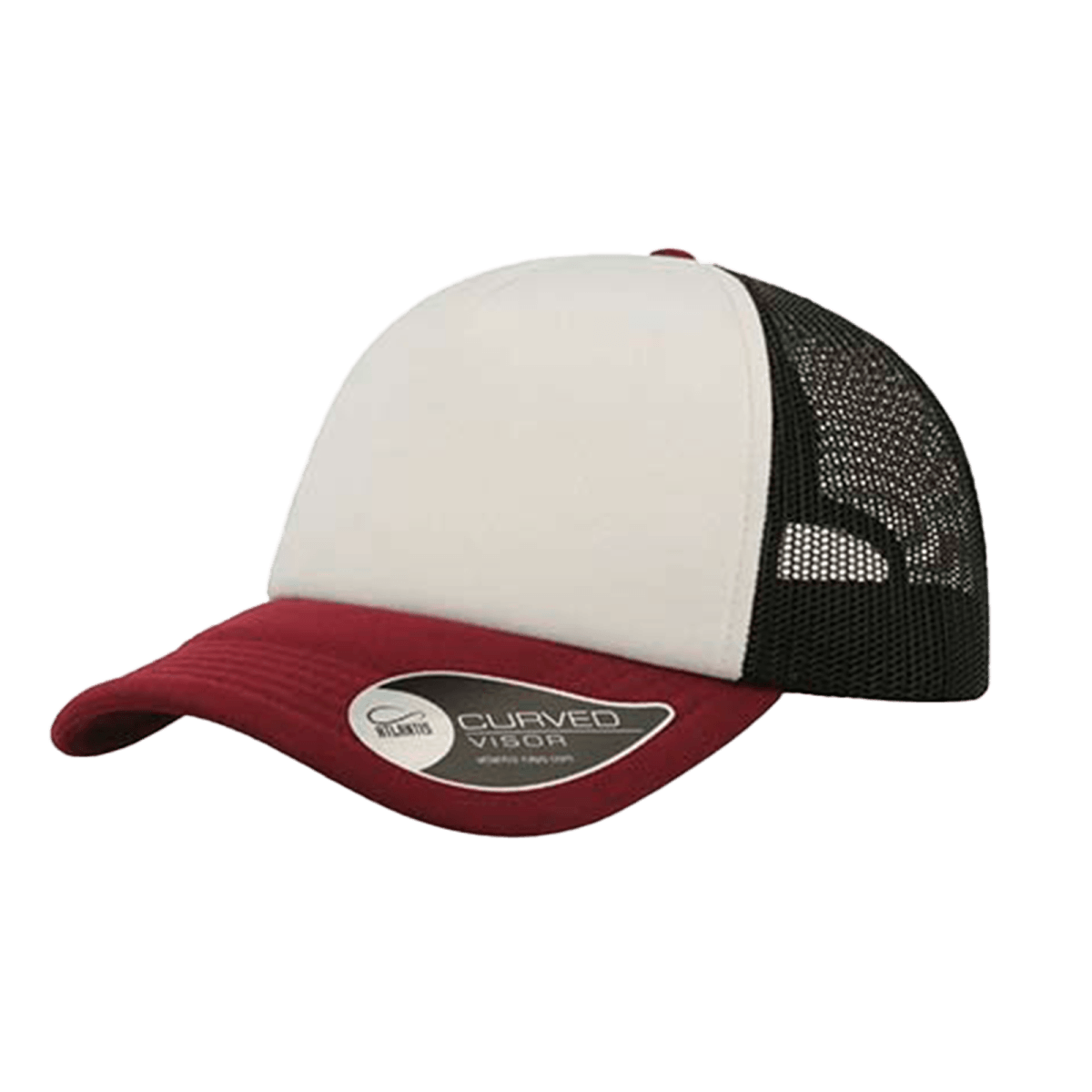 Trucker keps med böjd skärm - Dropmerch